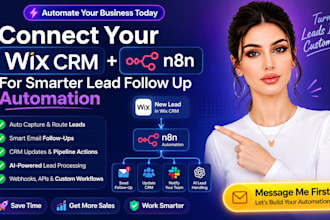connect your wix crm with n8n for smarter lead follow up automation