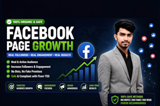 organic facebook page growth and engagement