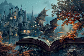 design fantasy book cover