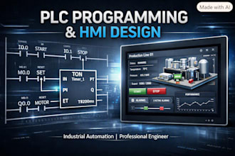 program plc and design hmi