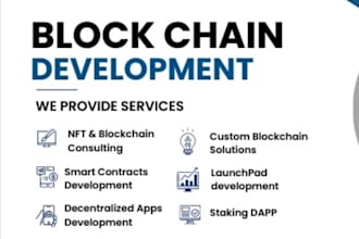 create web3 ethereum smart contract solidity dapp, web3 automation, blockchain