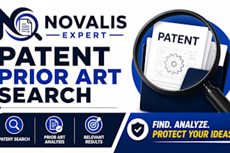 conduct professional patent search and prior art research