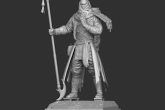 sculpt 3d model, slice and paint stl file for bambu lab print, stl to 3mf