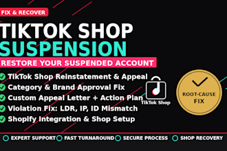 reinstatement tiktok shop ldr violations appeal suspension