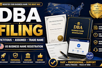 file your dba, fictitious business name, assumed name or trade name