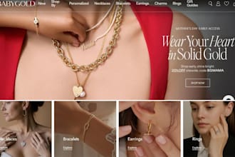 design shopify jewelry store, shopify jewelry website, jewelry shopify store