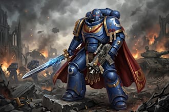 paint your warhammer 40k and fantasy miniatures