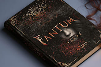 book cover design, paperback book cover design