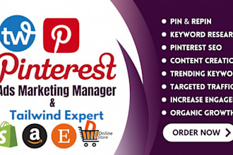 setup pinterest ads campaign for leads sales or traffic tik tok ads manager etsy