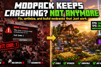 fix optimize minecraft modpack crashes lag server setup curseforge cobblemon