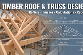 calculate timber roof rafters and trusses for your building