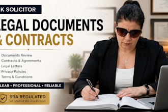 draft UK business contracts for agencies, consultants and startups