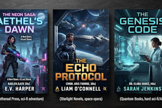 design best selling book and ebook cover design