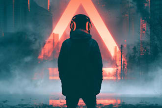 design a professional album cover