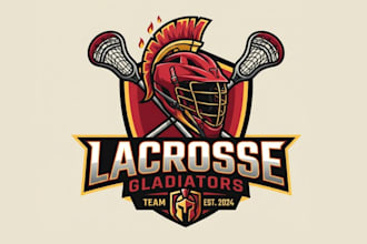 design wonderful lacrosse logo for your company