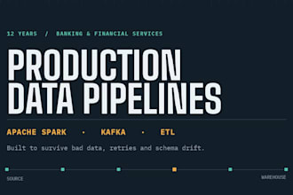 build production ready data pipelines with apache spark and kafka