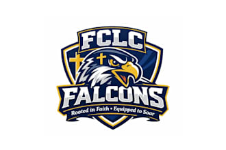 design luxury high quality falcon logo with creative concepts