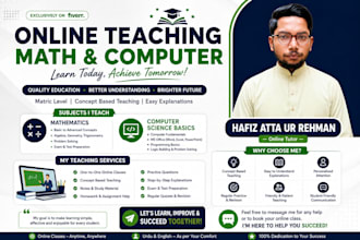 be your online computer and math tutor