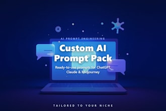 custom ai prompt pack for chatgpt, claude and midjourney