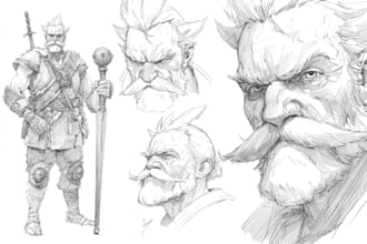 sketch you or your favorite characters