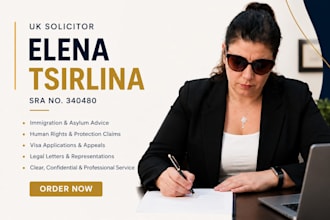 be your UK solicitor for legal advice, contracts and disputes