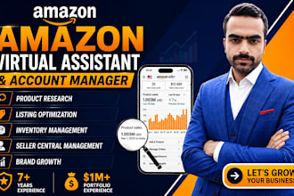 be your amazon fba VA manger