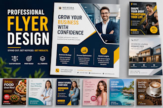 design professional flyers and posters in canva
