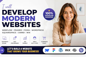 convert figma design to responsive webflow website, wix ecommerce