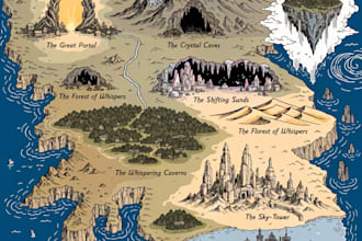 turn your map into fantasy map