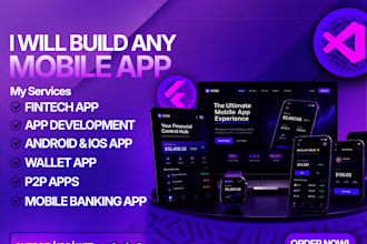 mobile app development fintech app andriod app ios app development