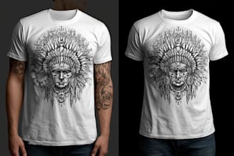 t shirt design and t shirt logo design