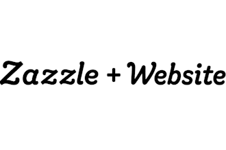 setup zazzle store with SEO products and build showcase website