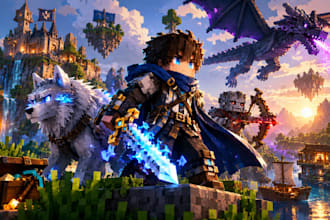 create minecraft blockbench 3d models, neoforge mod, textures and animation