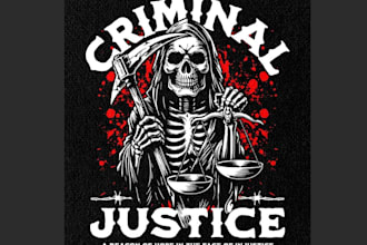 design custom retro gym midnight ride spirits crime logo with vector illustratio