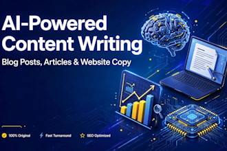 ai powered content writing  blog posts articles website copy