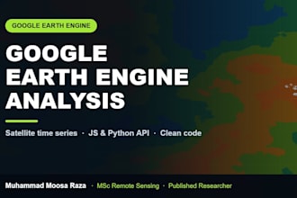 do google earth engine analysis and write custom gee scripts