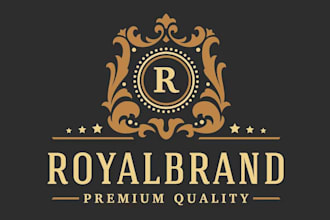 do luxury elegant custom royal logo