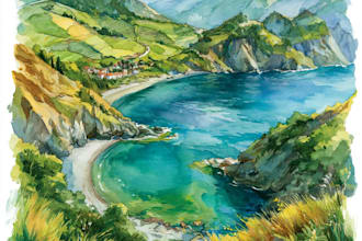 paint stunning watercolor landscape