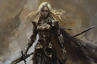 fantasy character art and fantasy character art