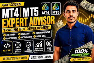 develop custom mt4 mt5 eas or indicator in mql4 mql5