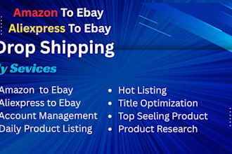 do amazon to ebay dropshipping