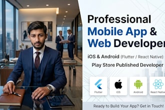 do custom mobile app development, build android ios app, mobile app creat
