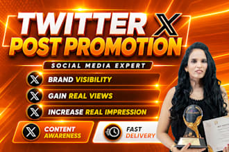 do twitter organic growth with real engagement