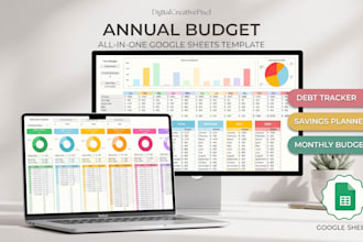 create a custom income expense budget tracker spreadsheet in excel or google