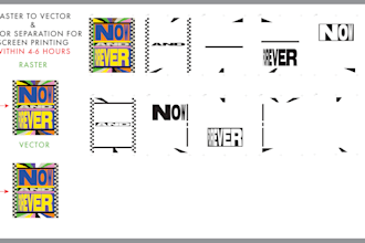 do color separation for screen printing