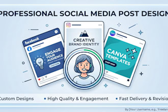 design social media posts