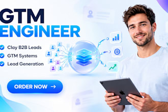 be your GTM engineer, clay com b2b leads gtm systems lead generation