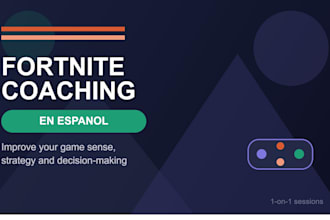 coach you in fortnite in spanish and help you improve