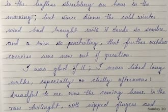 provide beautifully handwritten notes
