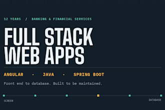 build full stack web applications with angular and java spring boot